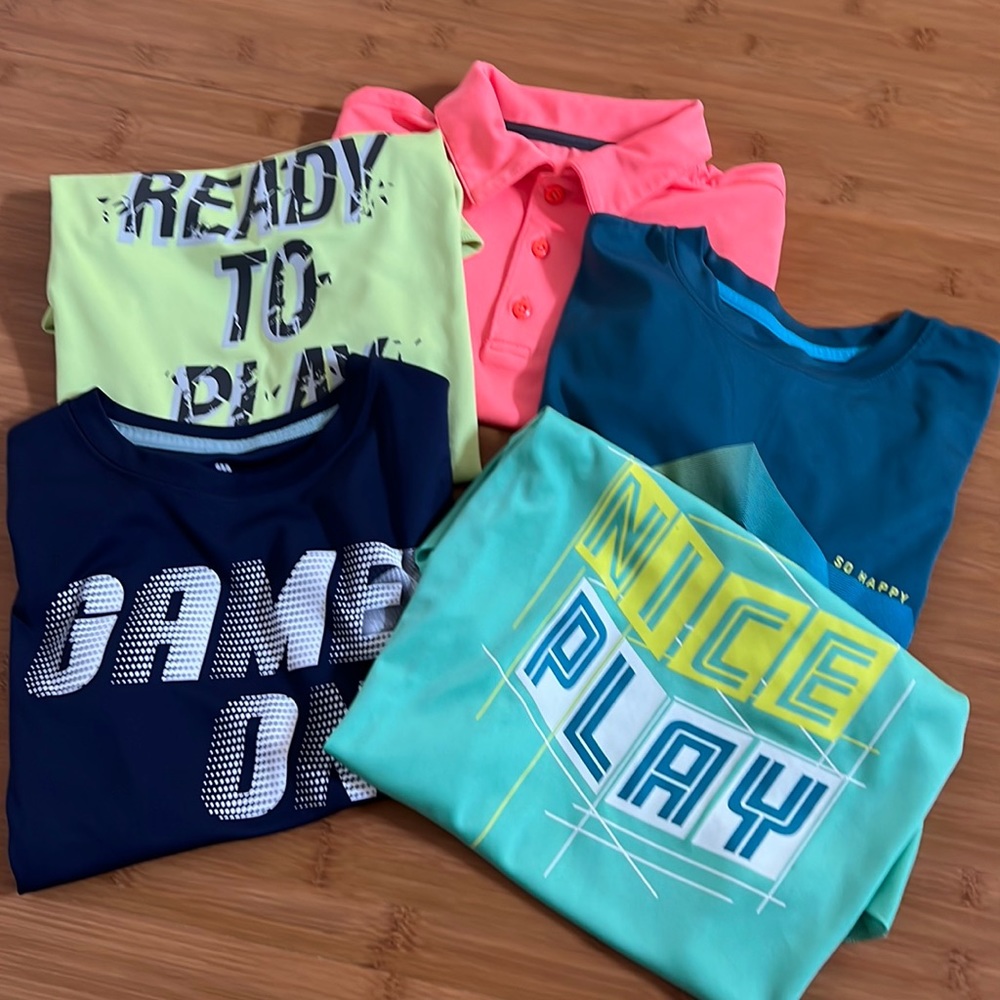 All In Motion | Bundle of (5) Boys Active Shirts